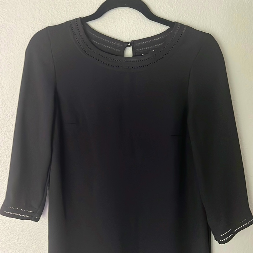 H&M black mini dress size 4